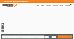 Desktop Screenshot of in-management.hu